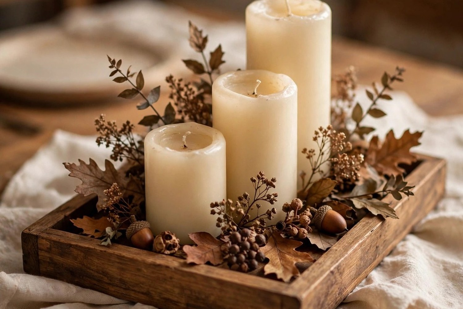 15 Fall Dining Table Centerpiece Ideas